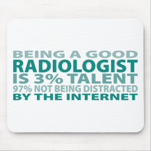 Radiologist 3% Talent Mouse Pad