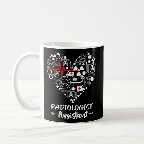 Radiologist Assistant Heart Radiology Coffee Mug