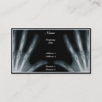 Radiologist - Business Card by RemusCB at Zazzle