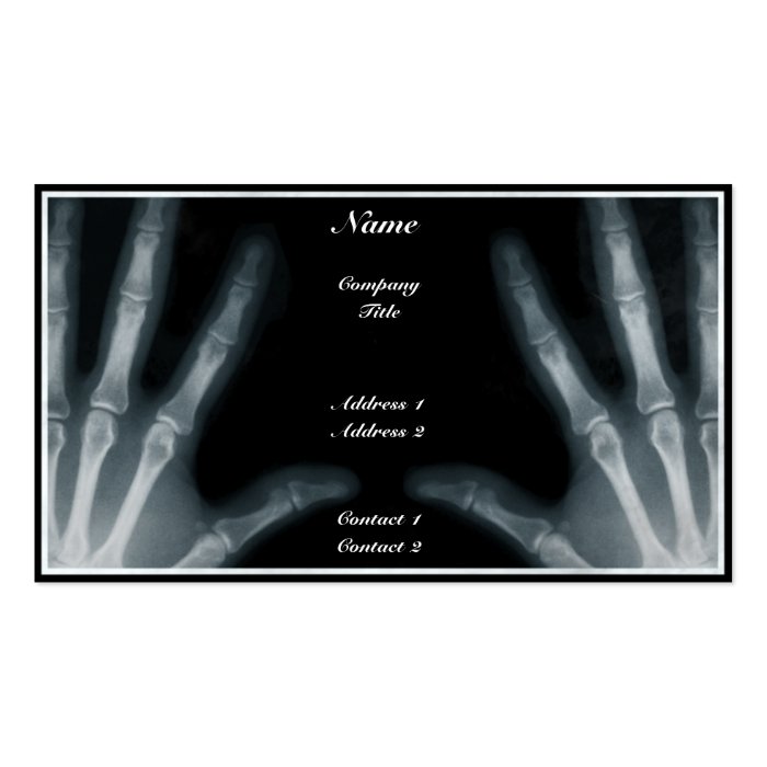 Radiologist   Business Card