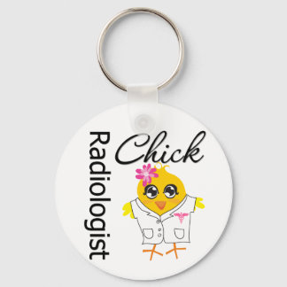 Radiologist Chick Keychain