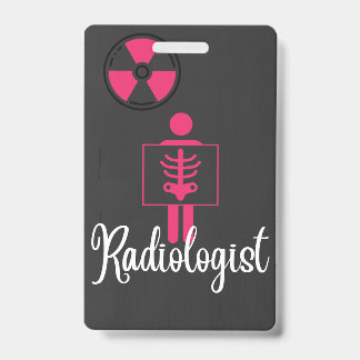 Radiologist Name Badge