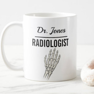 RADIOLOGIST Personalized Name Doctor Gift Coffee Mug