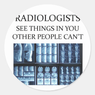 RADIOLOGisT radiology Classic Round Sticker