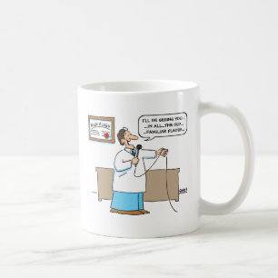 Radiologist Sings Karaoke Cartoon Funny Mug