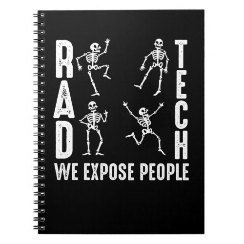 Radiologist Skeletons Xray Funny Radiology Notebook
