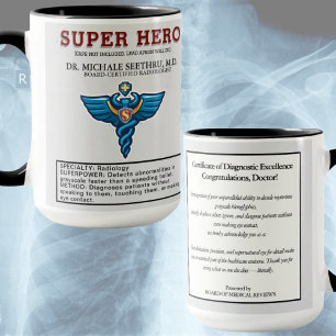 Radiologist Superhero – Funny Medical Gift Mug