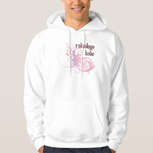 Radiology Babe Hoodie (Front)