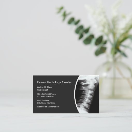 Radiology Business Cards Zazzle