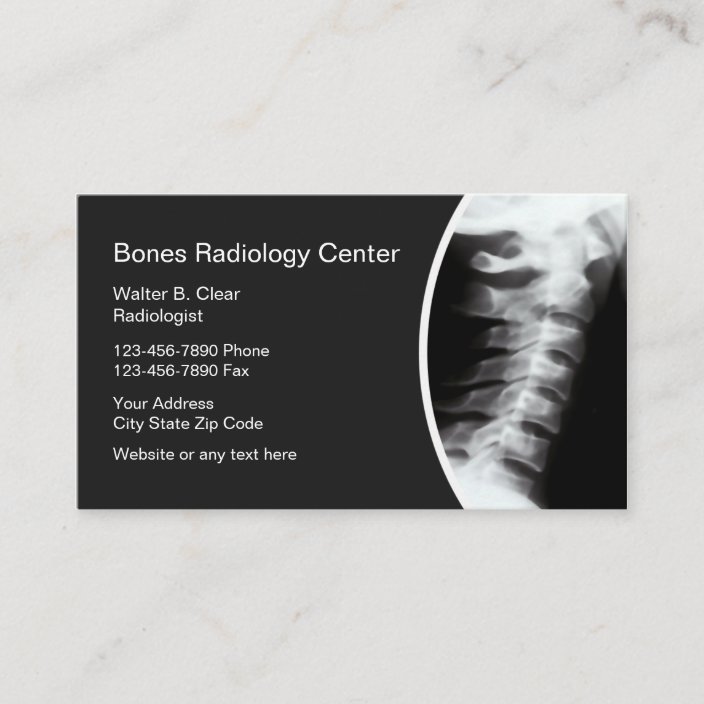 Radiology Business Cards