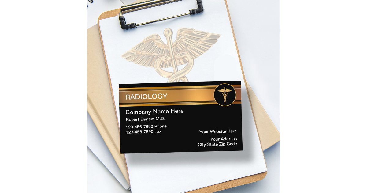 Radiology Business Cards | Zazzle
