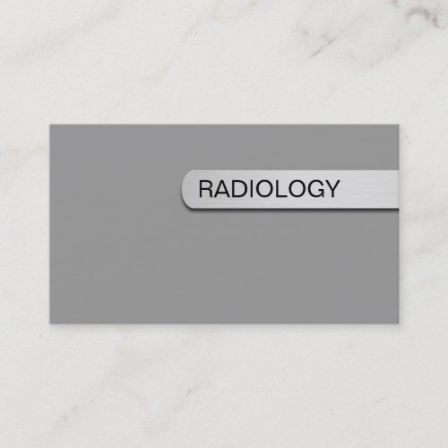 Radiology Business Cards