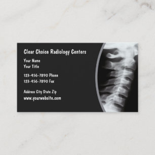 Radiology Business Cards