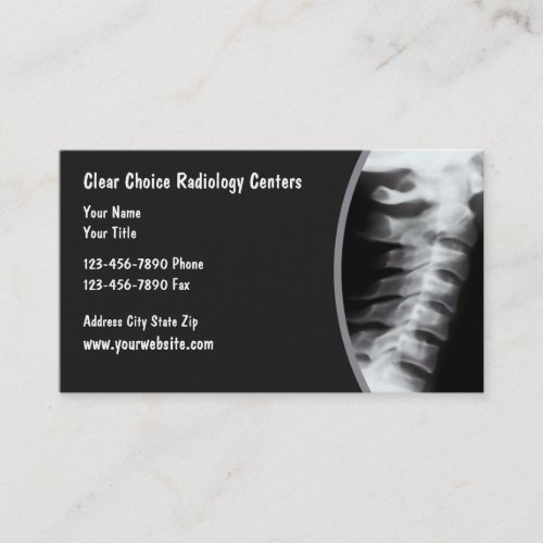 Radiology Business Cards