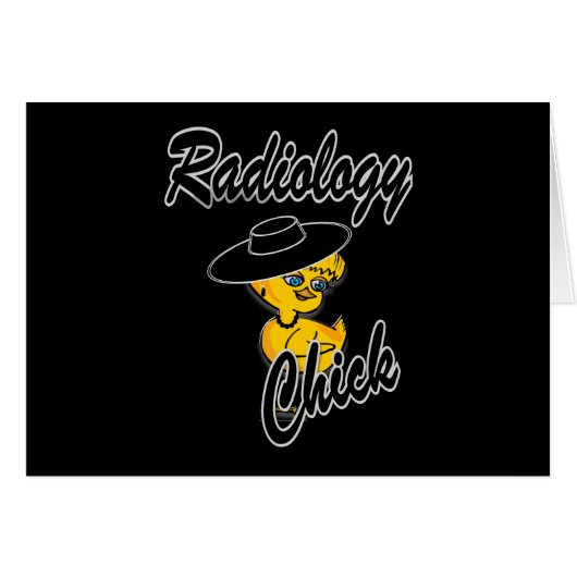 Radiology Chick #4 Cards (Front Horizontal)