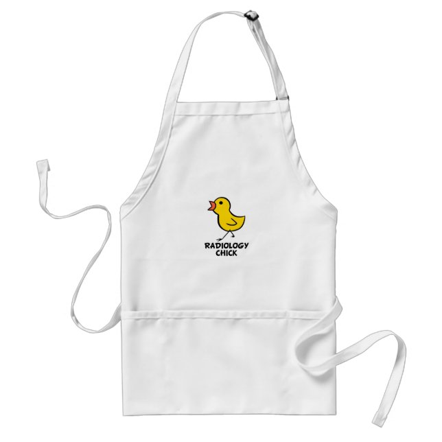 Radiology Chick Adult Apron (Front)