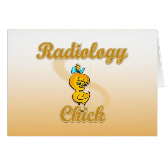 Radiology Chick Cards (Front Horizontal)
