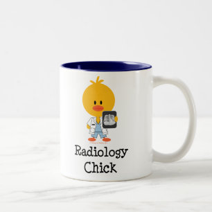 Radiology Chick Mug
Two-Tone Coffee Mug