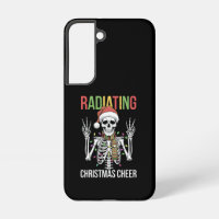 Radiology Christmas Santa Skeleton Xray Technician