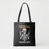 Radiology Christmas Santa Skeleton Xray Technician