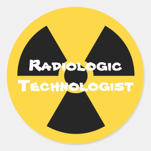 Radiology Classic Round Sticker
