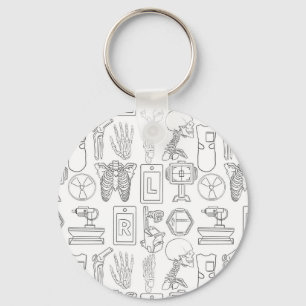 Radiology Gifts Keychain