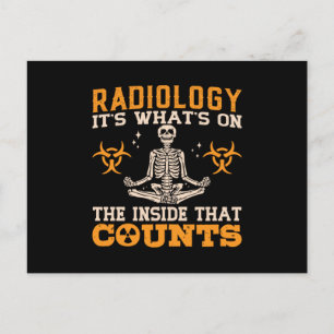 Radiology It's What's On The Tech Technologist Postcard