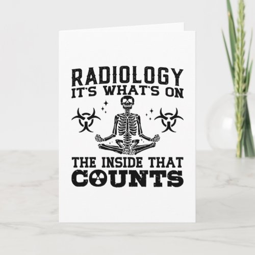 Radiology Its Whats On The Technologist Xray Card