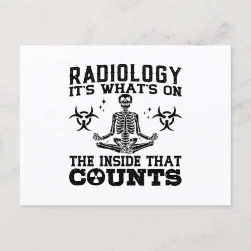 Radiology Its Whats On The Technologist Xray Postcard