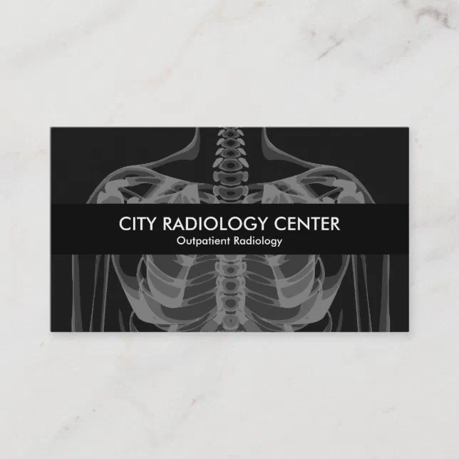 Radiology Lab Business Cards Zazzle