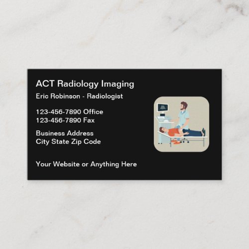 Radiology Medical Imaging Business Cards