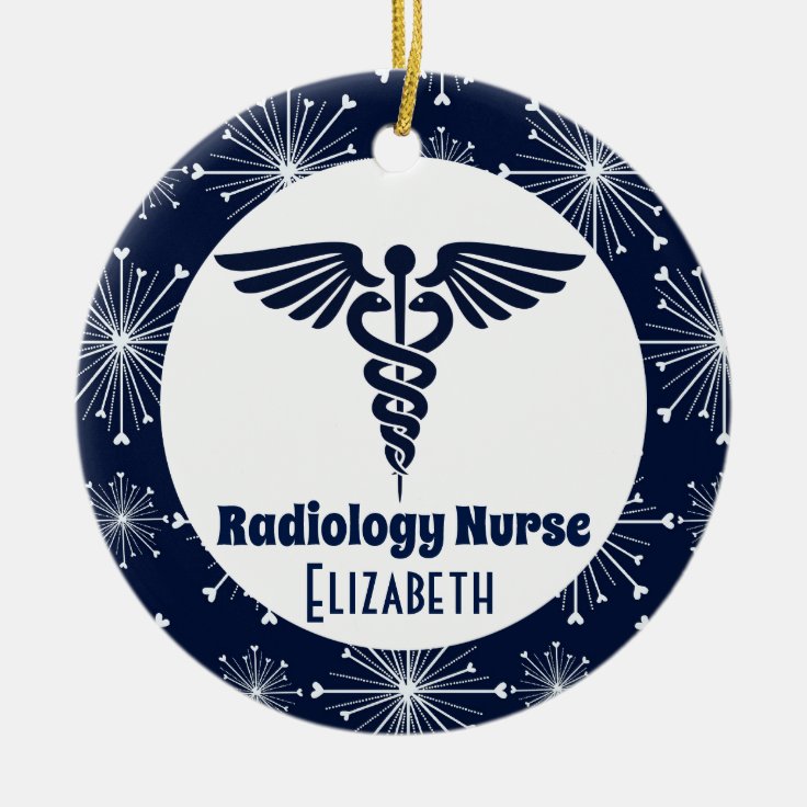 Radiology Nurse Gift Idea Ceramic Ornament Zazzle