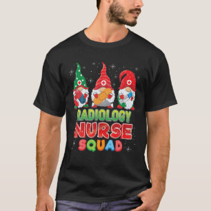 Radiology Nurse Squad Christmas Gnomes Ugly Sweate T-Shirt