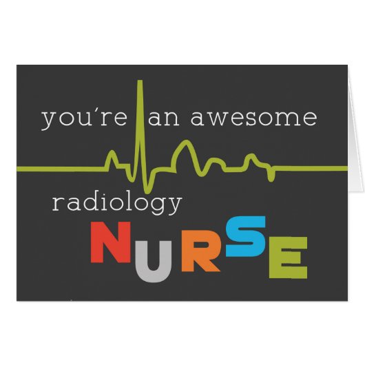 Radiology Nurses Day Awesome Cards (Front Horizontal)