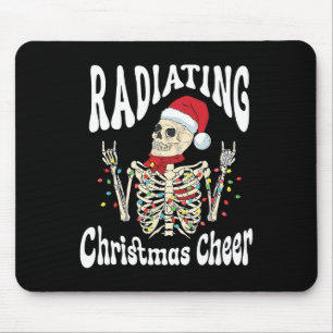 Radiology Radiating Christmas Cheer X-ray Rad Tech Mouse Pad