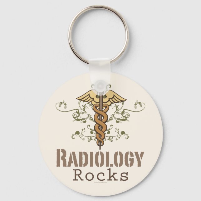 Radiology Rocks Radiology Key Chain (Front)