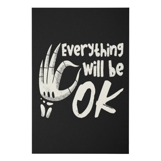 Radiology Tech Everything Will Be Ok Technologist Faux Canvas Print (Front)