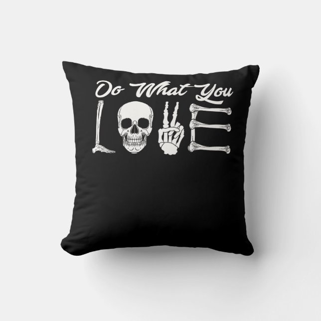 Radiology Tech Love X-Ray RTR Hospital Nurse Throw Pillow (Front)