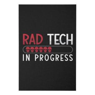 Radiology Tech Rad Tech In Progress Technologist Faux Canvas Print