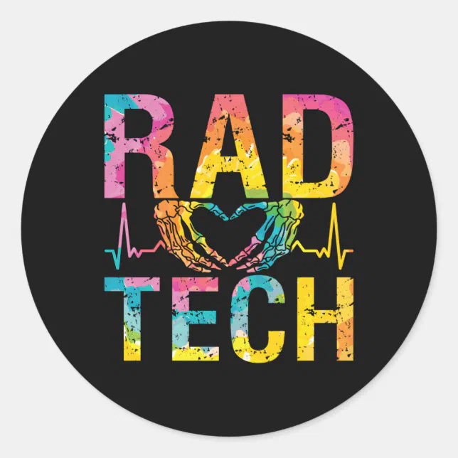 Radiology Tech Rad Tech Medicine Technologist Xray Classic Round ...
