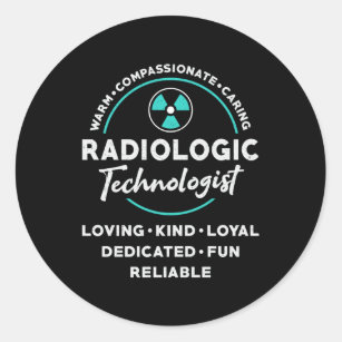 Radiology Tech Radiologic Technologist Xray Tech Classic Round Sticker