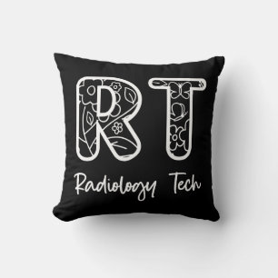 Radiology Tech RT Rad Technician X-ray Tech Gifts Throw Pillow