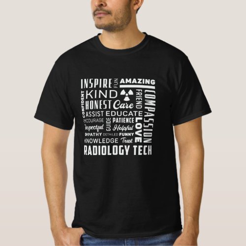 Radiology Tech Technologist Rad Tech X_Ray Techs T_Shirt