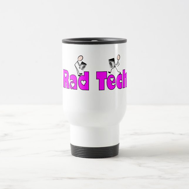 Radiology Technician "Rad Tech" Gifts Travel Mug (Center)