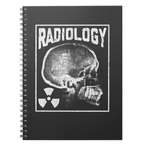 Radiology Technician Skull Xray Technologist Notebook