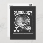 Radiology Technician Skull Xray Technologist Postcard (Front/Back)