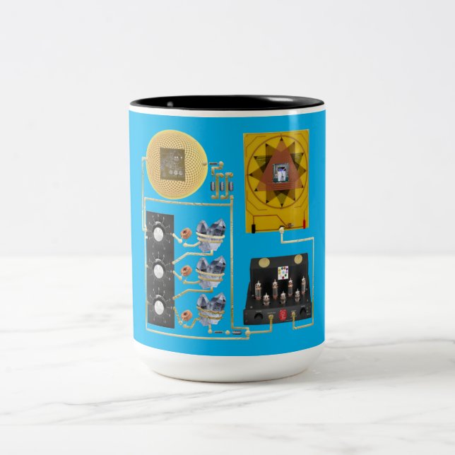 Radionic 3 Dial Cup (Center)