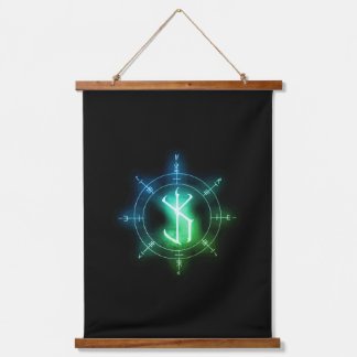 Radionic Rune Art: Vril Amplifier. Hanging Tapestry