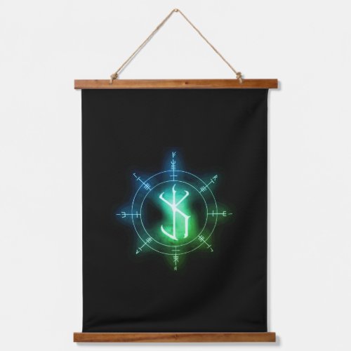 Radionic Rune Art Vril Amplifier Hanging Tapestry