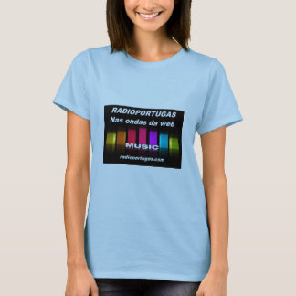 Radioportugas, in the waves of the web, feminine T-Shirt